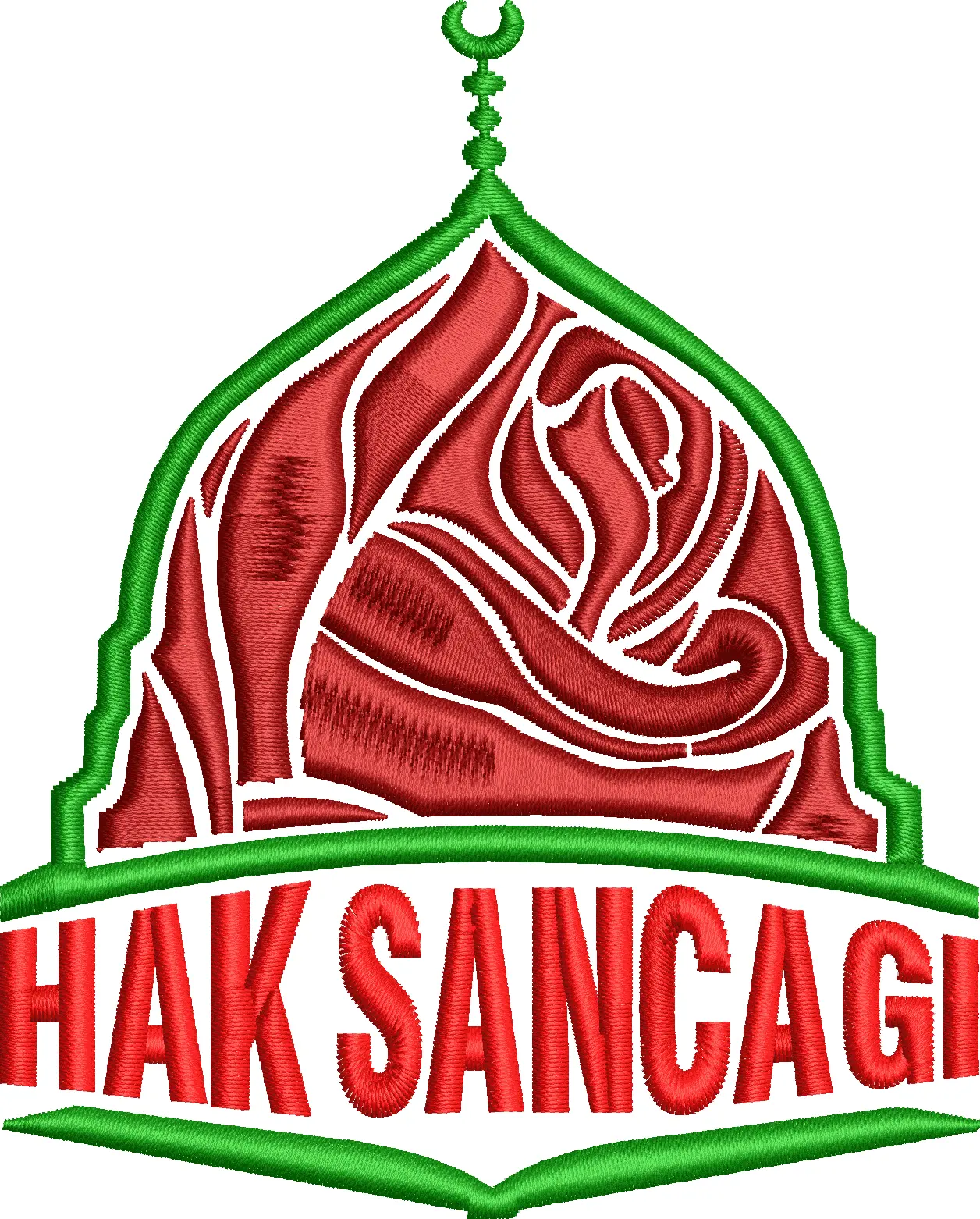 Bina 1f kubbe hak sancağı