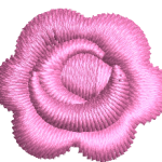 Piece garland embroidery design