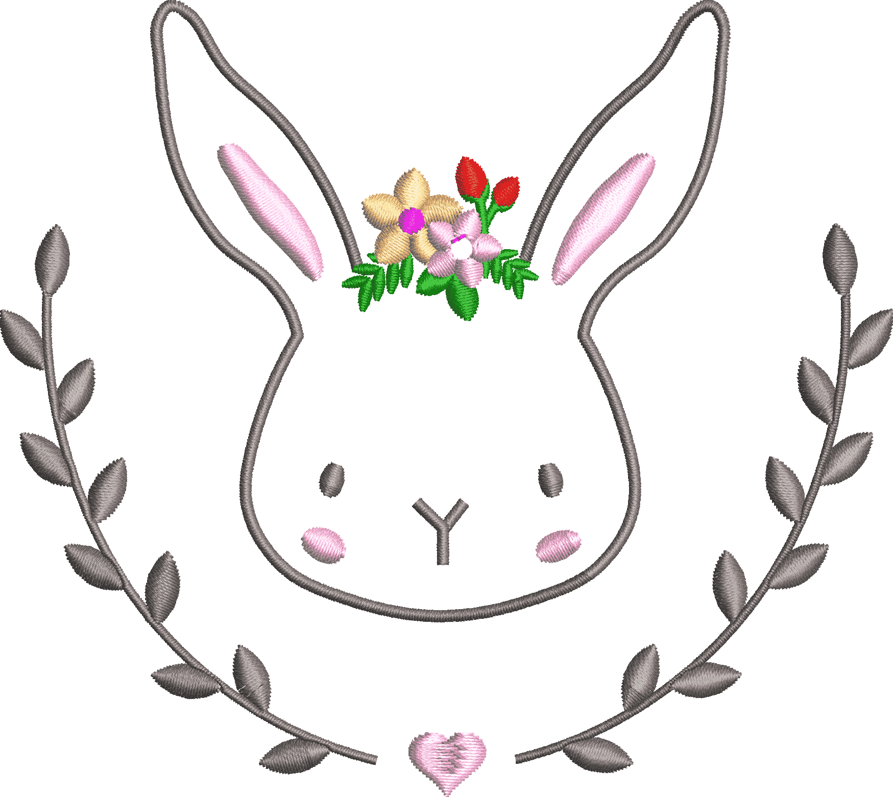 Wreath 51f rabbit spike
