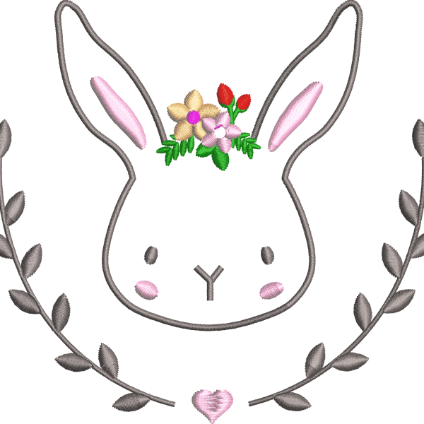Wreath 51f rabbit spike