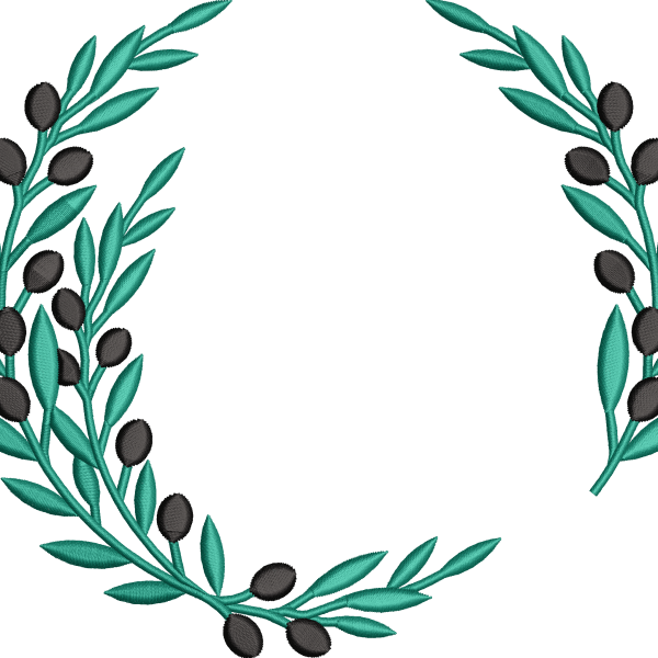 Çelenk 95f zeytin dalı