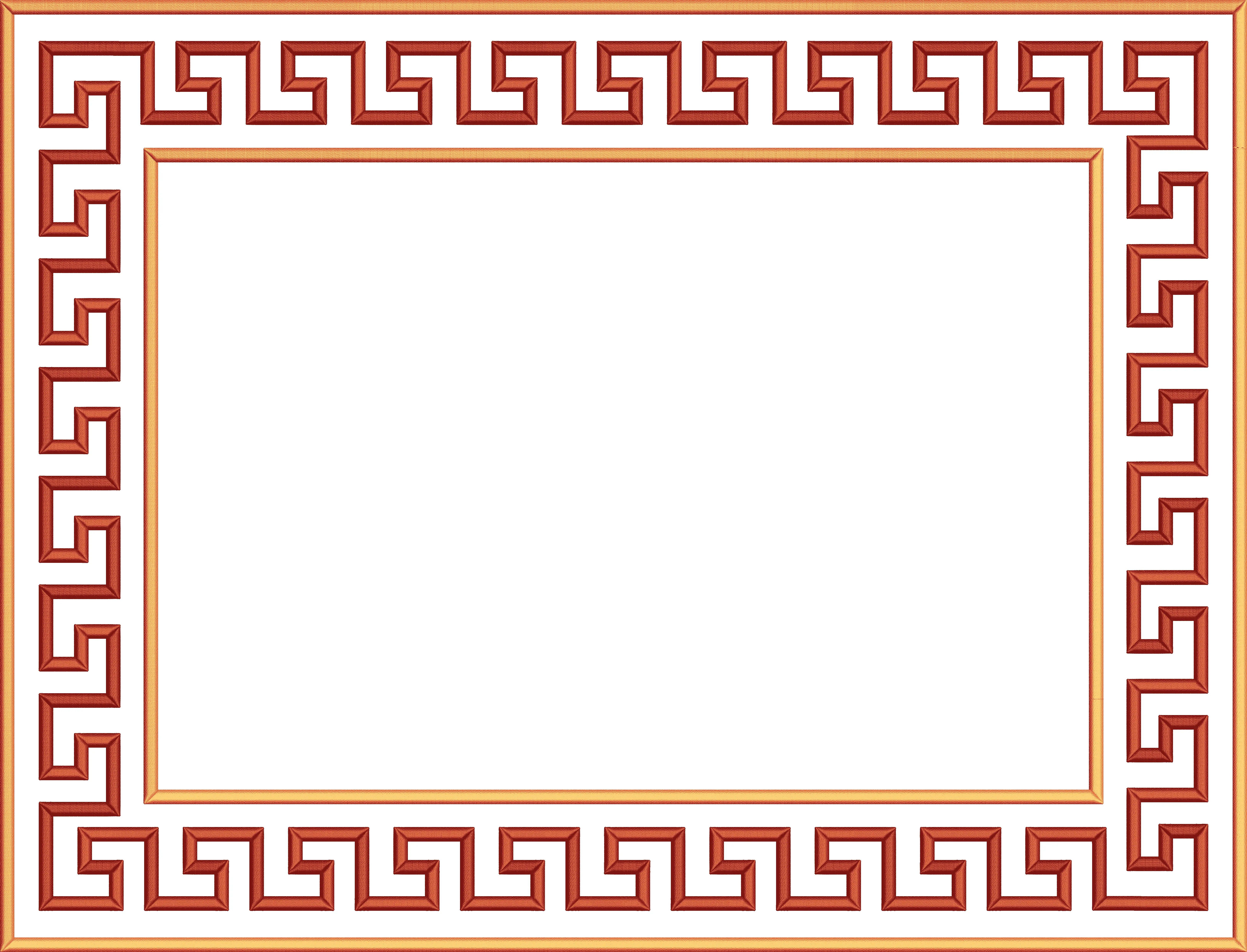 The frame is rectangular with 10f edge pattern