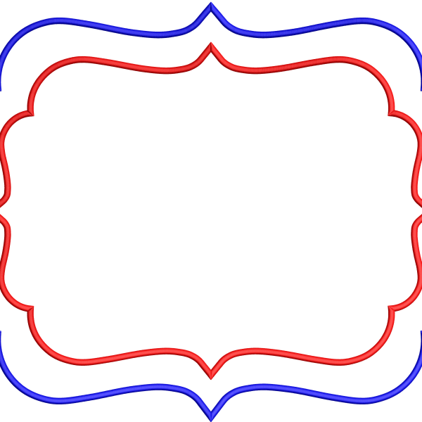 Çerçeve nakış deseni
