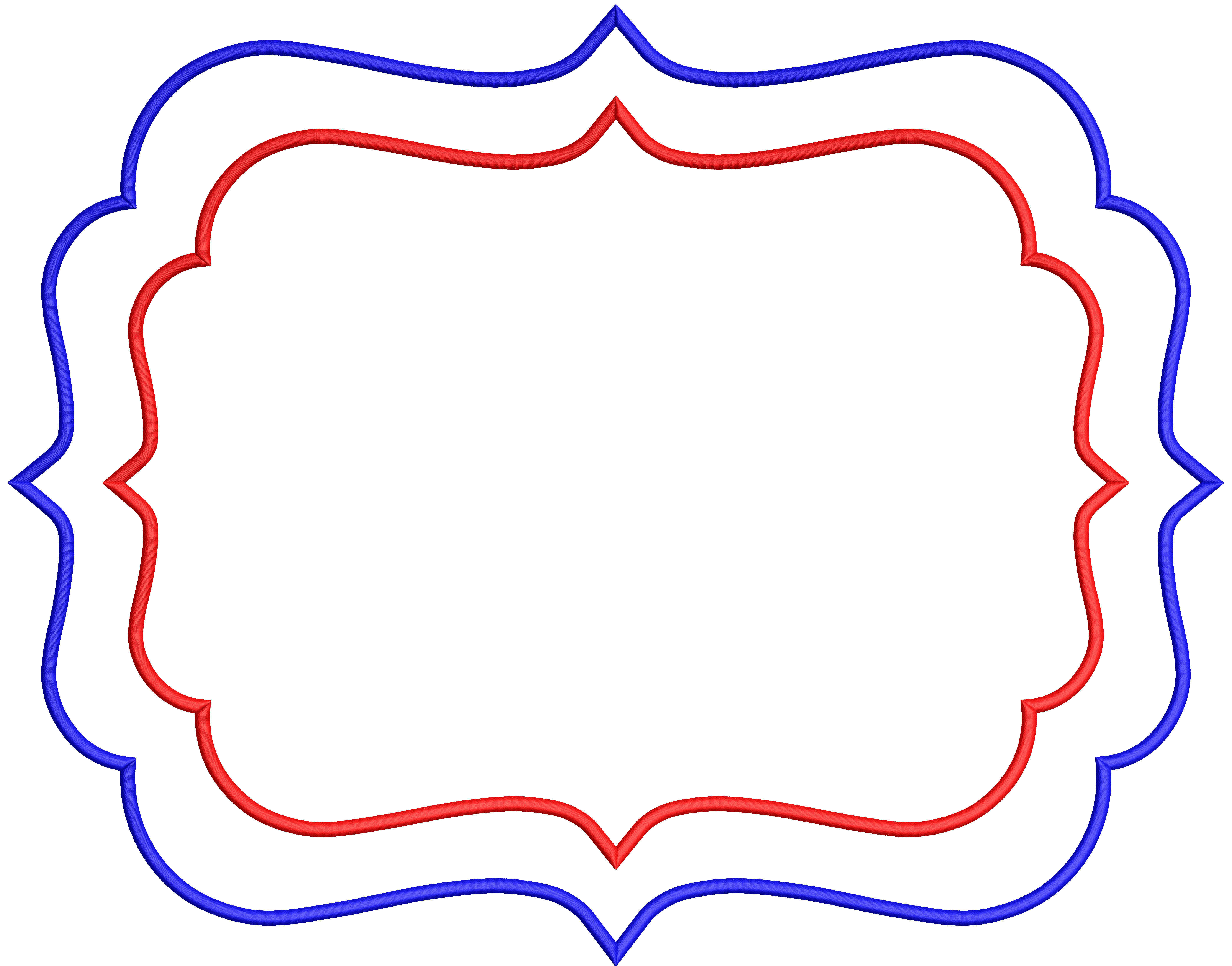 Çerçeve nakış deseni
