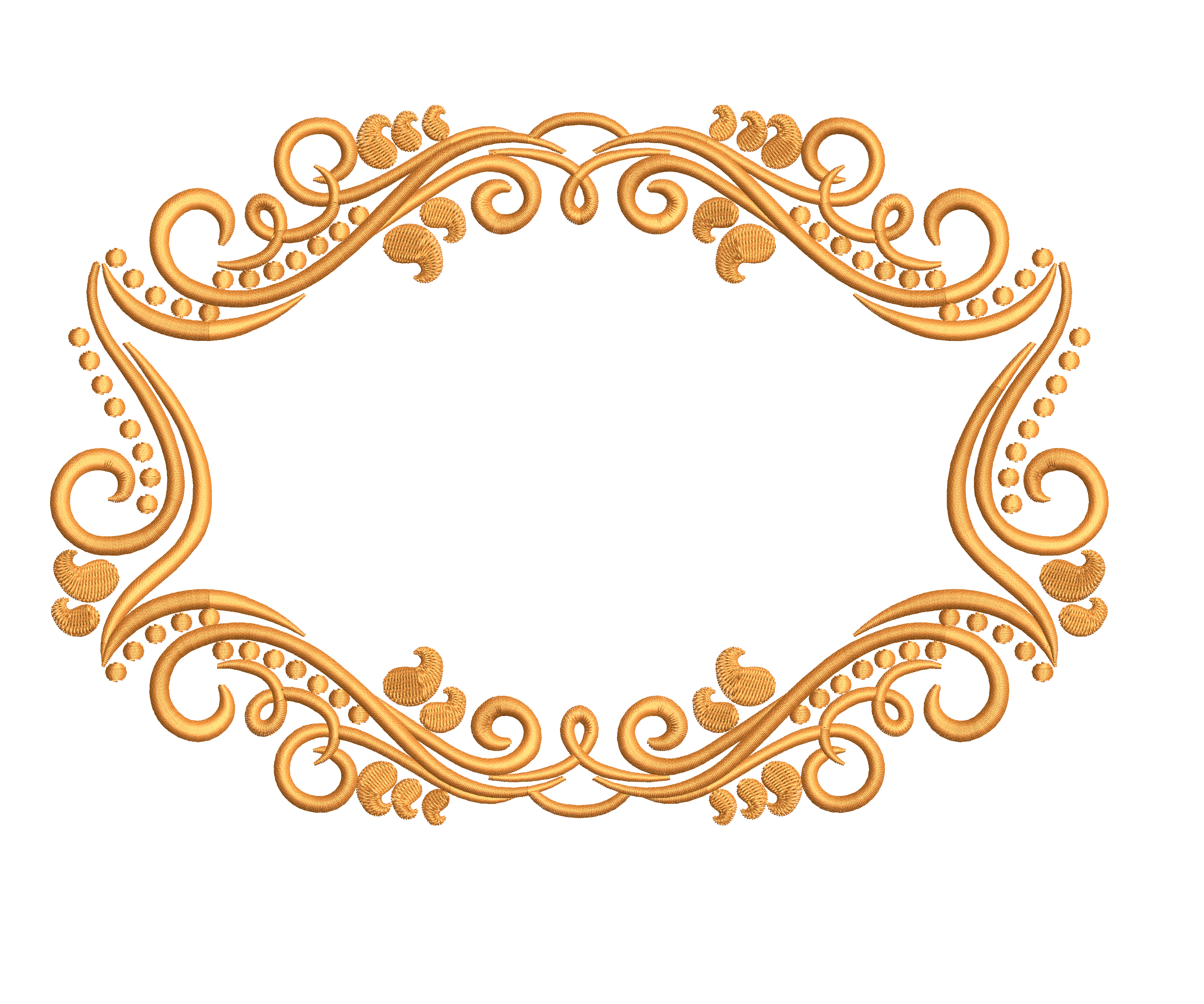 Frame embroidery design 130f