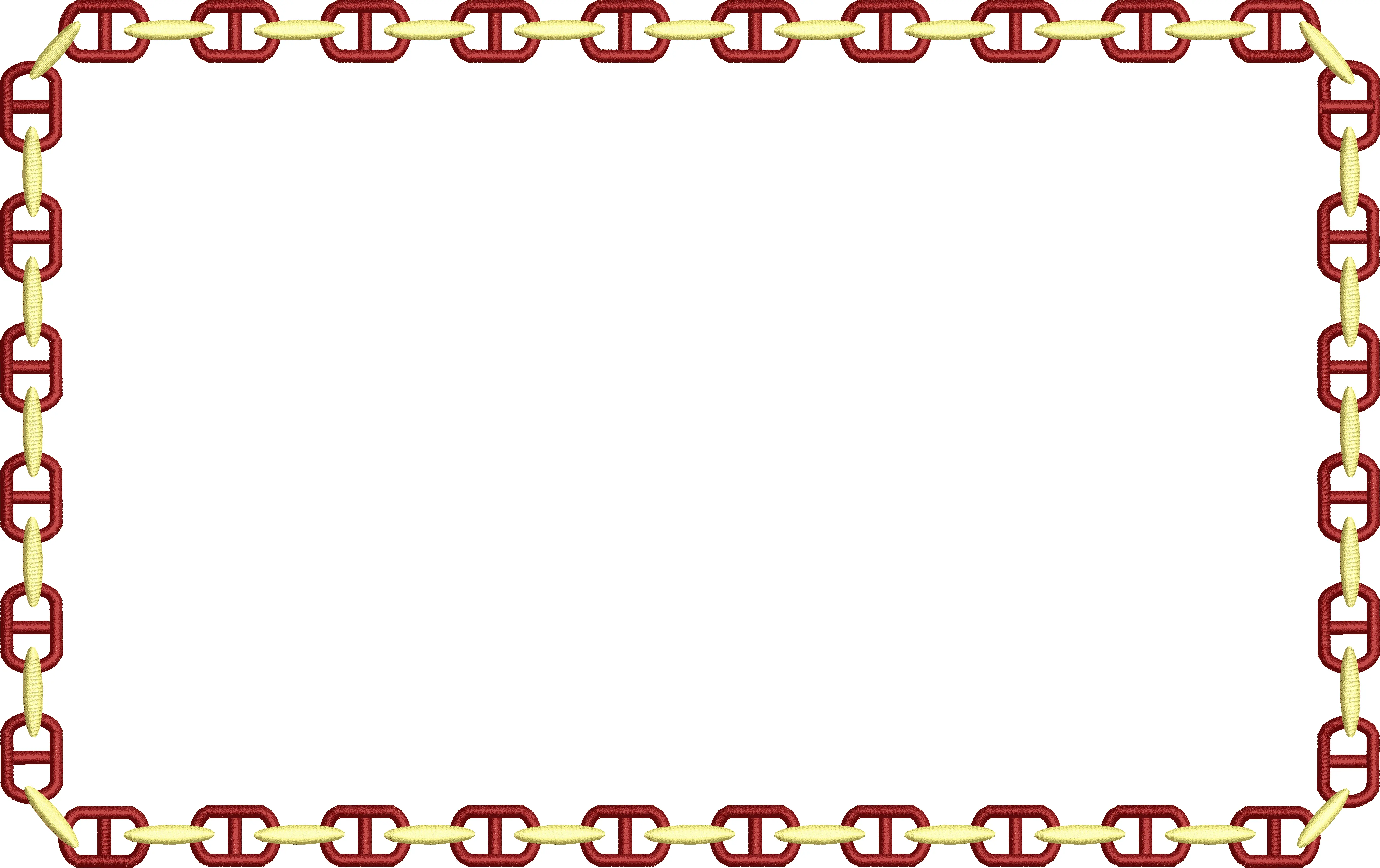 Frame 26f chain frame rectangle