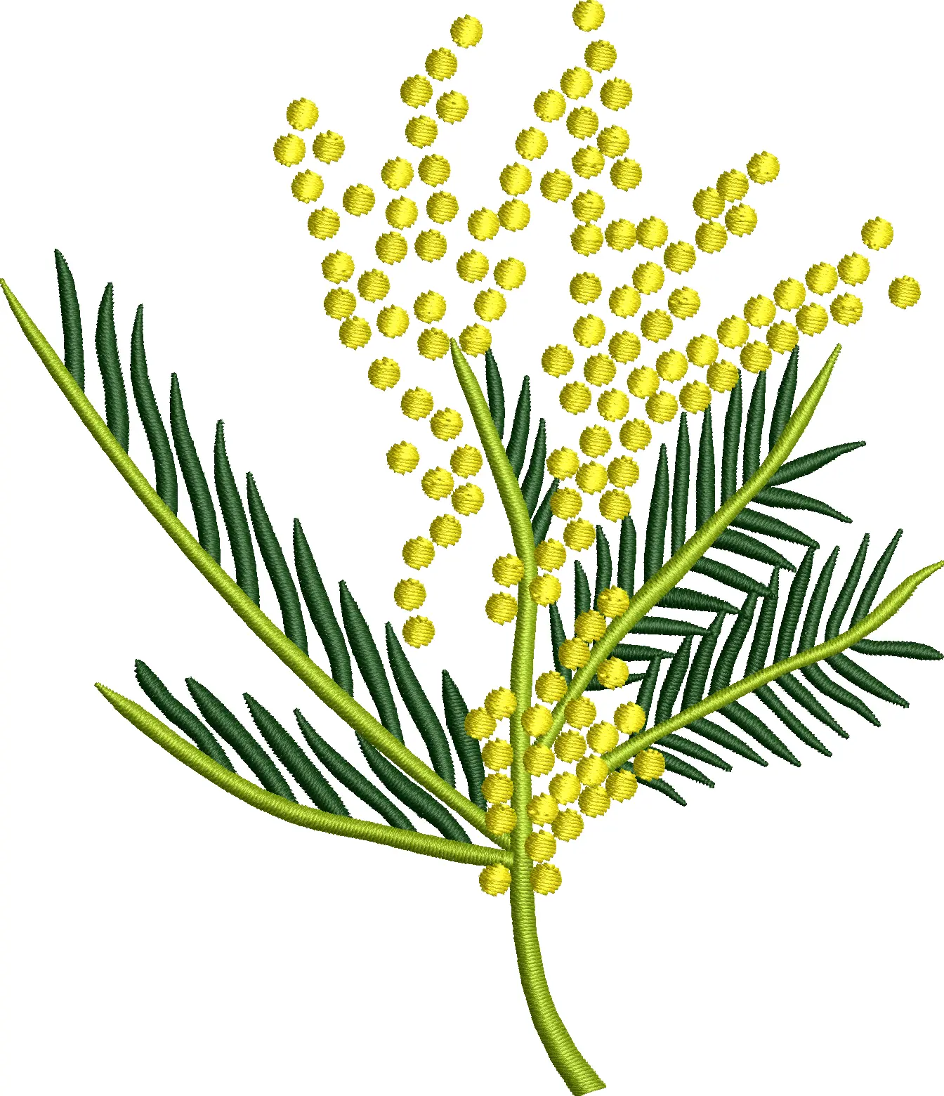Çiçek 139f sarı mimoza