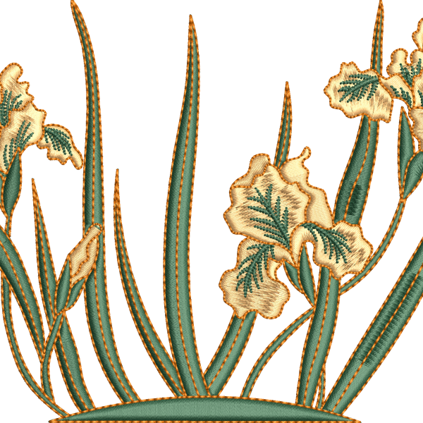 Flower 18f napkin spoon holder