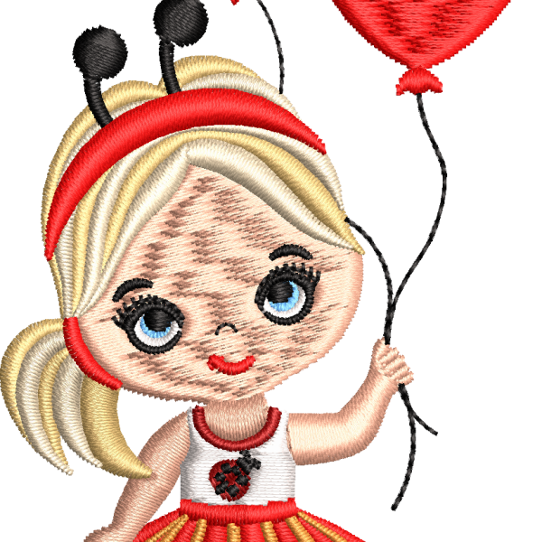 Çocuk 3f balonlu kız