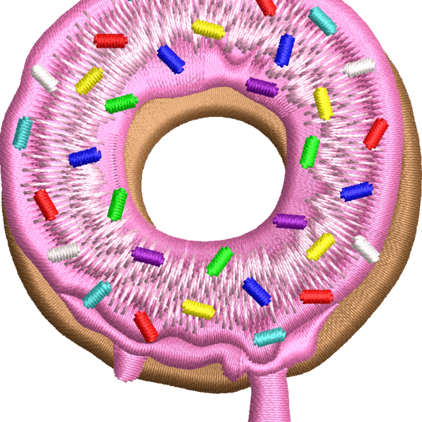 Donat nakış tasarımı