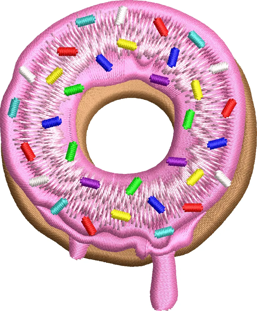 Donat nakış tasarımı