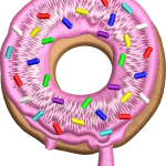 Donat nakış tasarımı