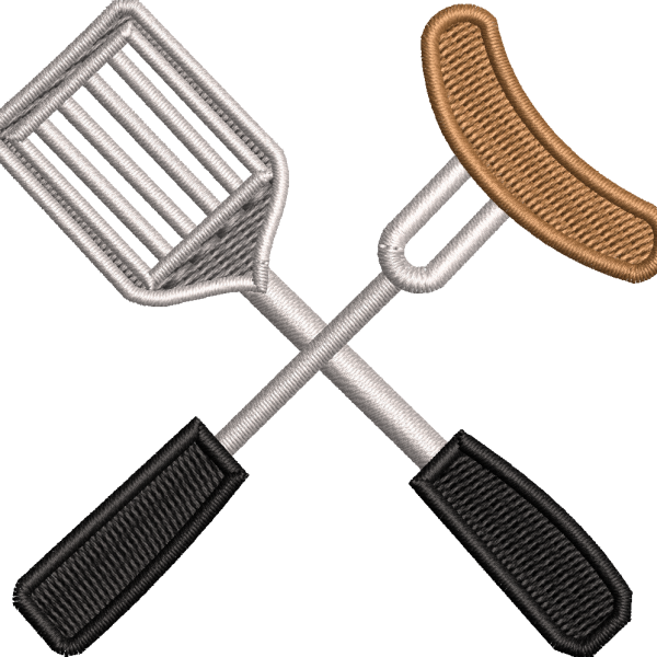Mutfak 6f çatal spatula sosis