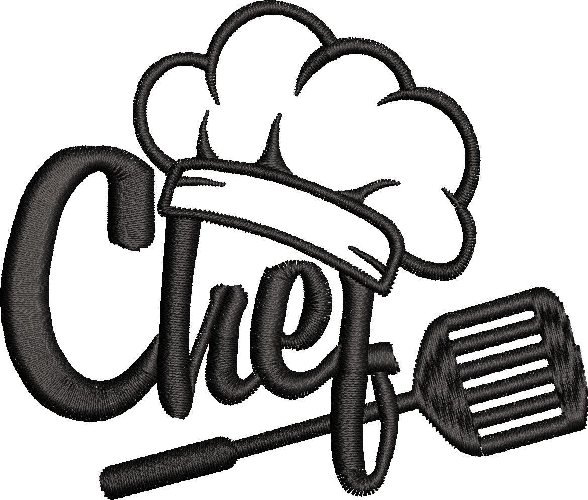 Mutfak 8f Chef aşçı şapka spatula