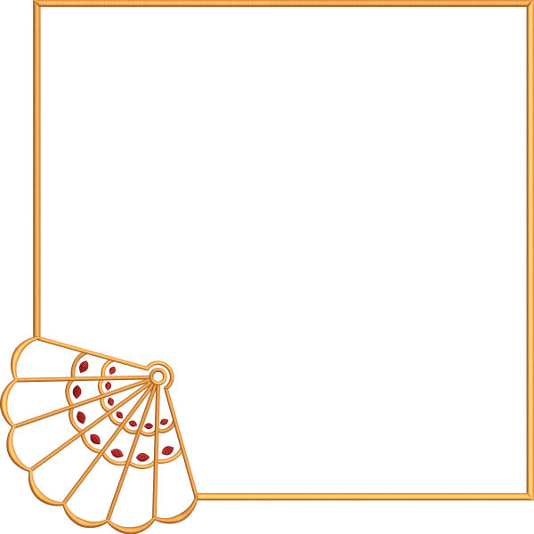 Square napkin 127f fan