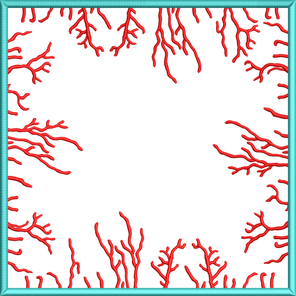 Napkin 56f square coral