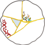 Peçete 85f Kintsugi