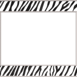 Peçete 88f zebra dikdörtgen