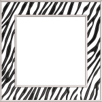 Peçete 88f zebra kare