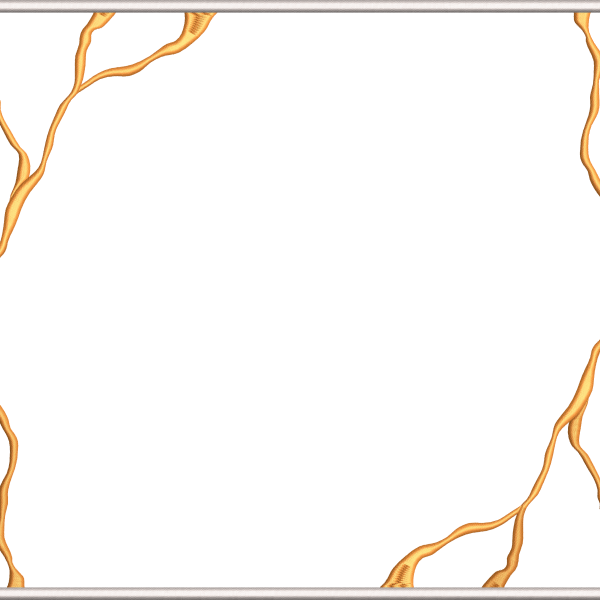 Peçete 89f Kintsugi dikdörtgen