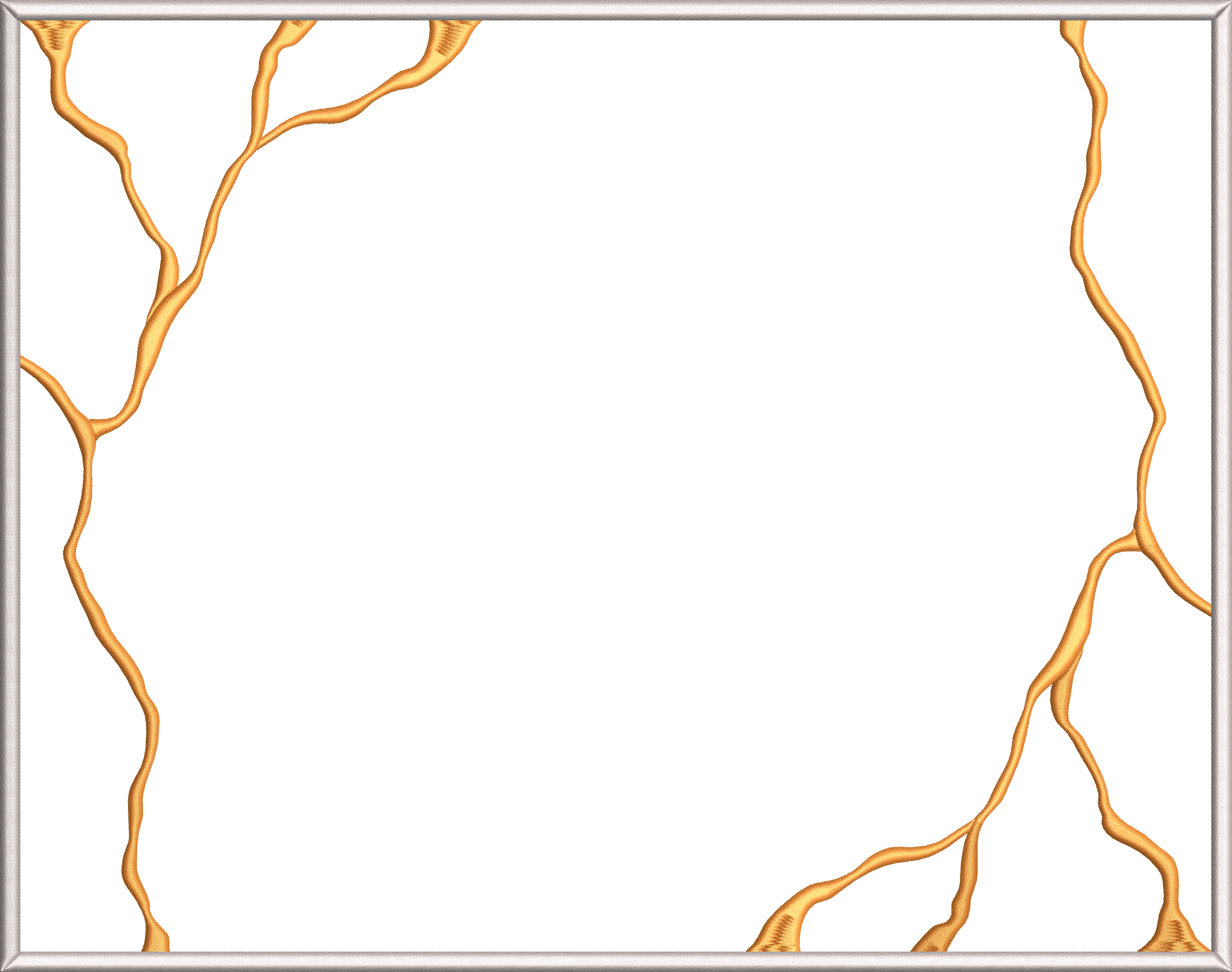 Peçete 89f Kintsugi dikdörtgen