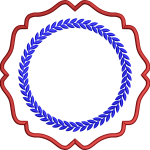 Napkin round with 95f spike