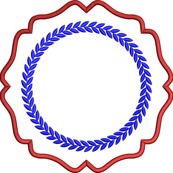 Napkin round with 95f spike