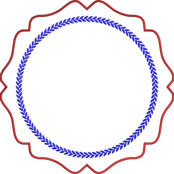 Napkin round with 95f spike