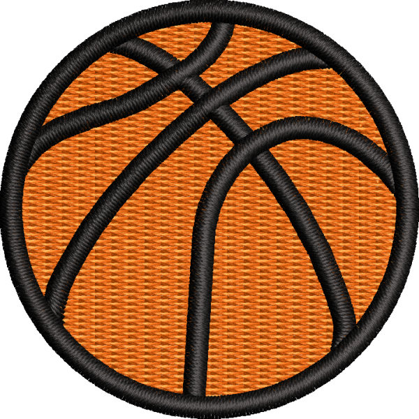 Basketbol topu nakış tasarımı 2f